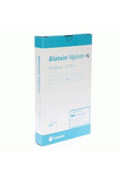 Coloplast 3780 Biatain Aljinat Ag Yara Örtüsü 3cm X 44cm - 1 Adet
