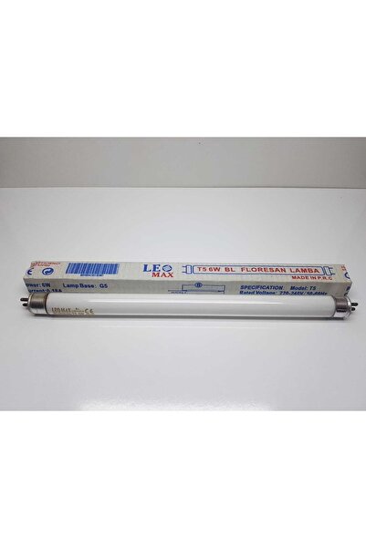 LEMAX Sinek Cihazı Ampülü T5 6 Watt Bl Floresan Ampül (boy: 22,5 Cm ) 1 Adet