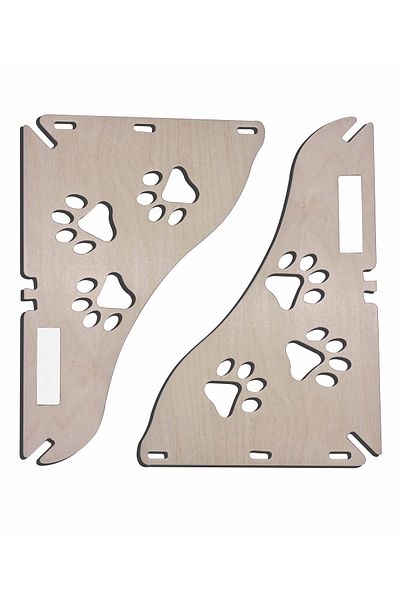 ATA HOME Cat Bed Side Support Leg Adhering to the Glass