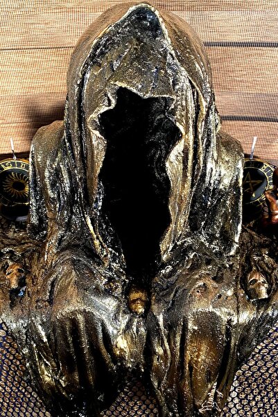 FANTASTİK SANAT ATÖLYESİ Dekoratif Hediyelik Leatherlips Silüetsiz Kızılderil...