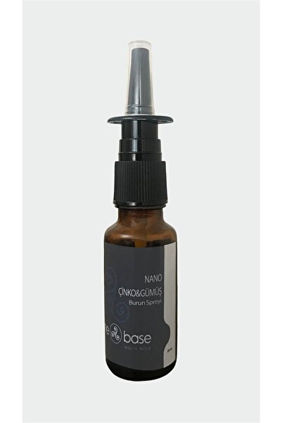 the base less is more Nano Çinko&gümüş Burun Spreyi 20 ml
