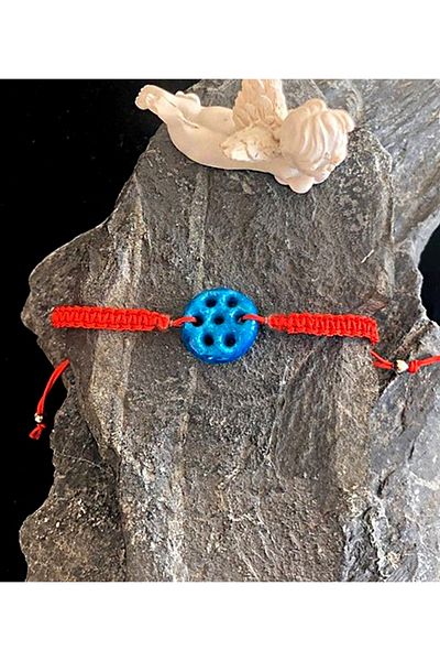 Nev Tasarım Adjustable Bracelet with 7 Eyes