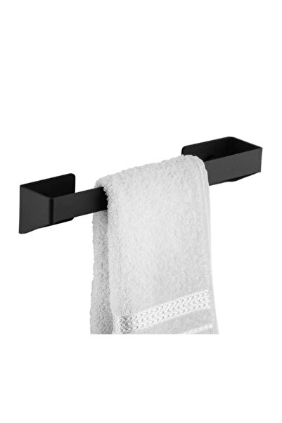 Hzm Collection Siyah Havlu Tutacağı Metal Havlu Askısı Mutfak Banyo Havluluk ...