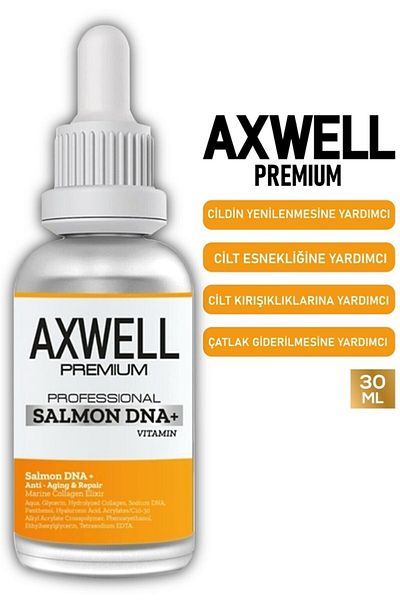 AXWELL Premium Anti-Aging Renewing Face and Eye Care Salmon Dna+ 30ml