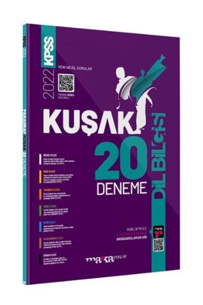 Marka Yayınları 2022 Kpss Dil Bilgisi Kolaydan Zora 20 Kuşak Deneme Tamamı Video Çözümlü