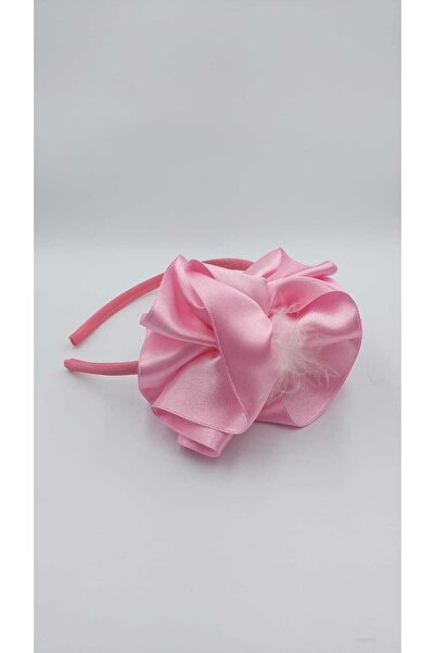 ALAZ TASARIM HOBİ Coroană cu fundă roz