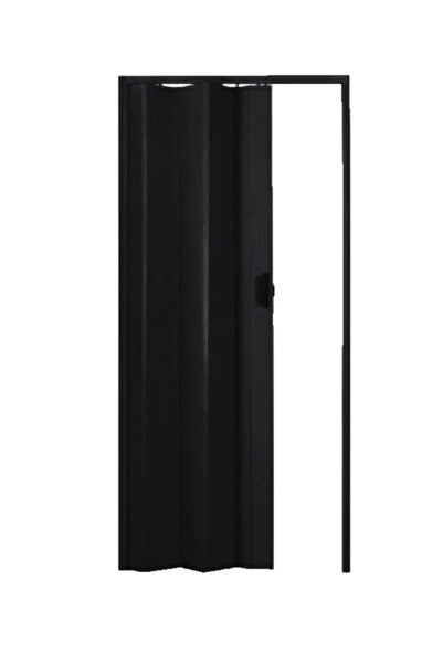 ERİKMANN Akordiyon Kapı Karaağaç En 71 H 220 Pvc Antrasit Katlanır