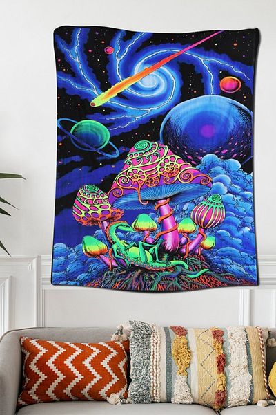Buka Shops Tapiserie Perete Ciuperci Psihedelice 70x100 Cm