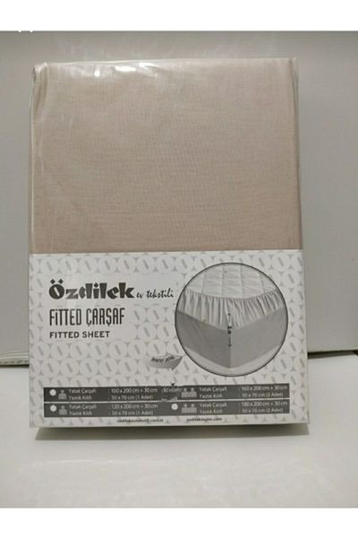 Özdilek Double 180x200+30 Cm Elastic Sheet + Pillowcase Set - 2 Pieces