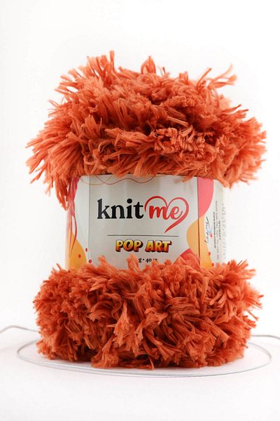 knitme Pop Art 100 Gr Fur Look Twine Taka Πλεκτό στο χέρι - (950)