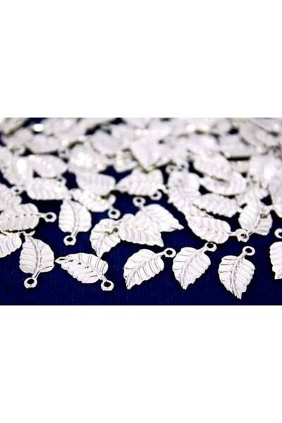 yfhobi 10 Adet - 15 Mm Yaprak Desen Nikel Kaplama Metal Pul, Takı Malzemesi, ...