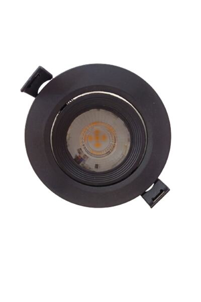 Fujika Rıo Led Spot 5w Cob Led Siyah Kasa Yuvarlak Beyaz (no_color)