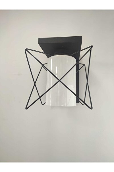 BİAVİZE الشمعدان ديكور خشبي مطلي