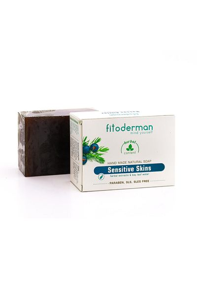 Fitoderman Vitamin E Supported & Skin Drying & Moisturizing Sensitive Skin Care Soap