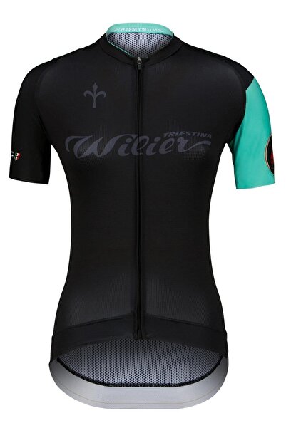 Wilier قميص ركوب الدراجات للسيدات من Triestina Maglia Cycling Club باللون الأ...