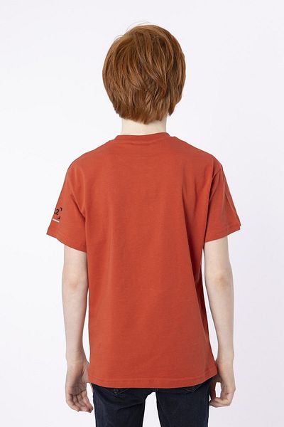 Black One Tricou pentru băieți - 100% bumbac, gât crew, imprimeu de vară