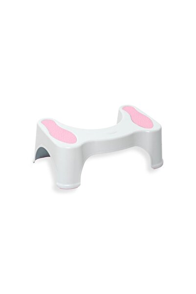 LUX WARES Lüxwares Wc Turka Klozet Taburesi Sehpası Klozet Basamağı - Pembe