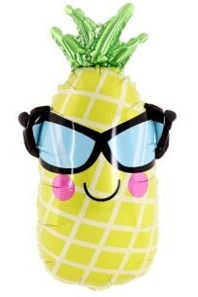 party mix Pineapple Foil Balloon Tropical Fruit Balloon Birthday