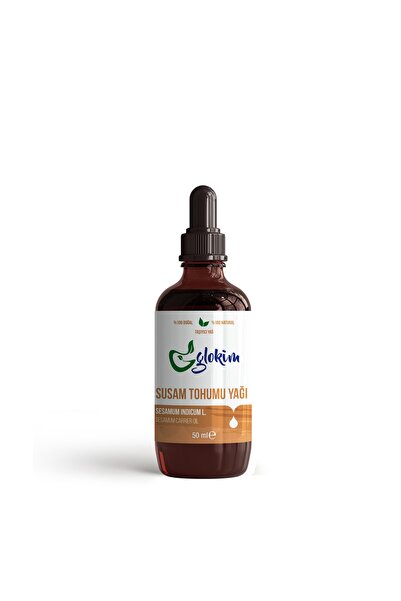 GLOKİM زيت السمسم 50 مل - عصرة باردة