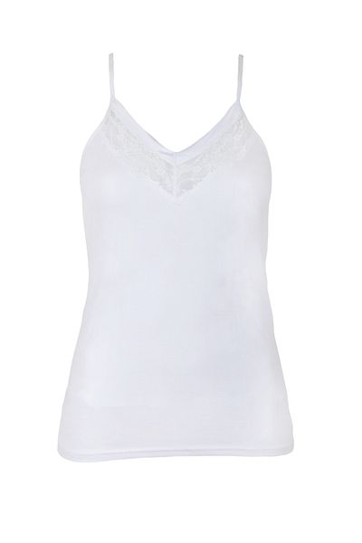 Belinay Γυναικείο λουράκι με σχοινί Lace Detailed Modal Athlete 1134 |   Λευκό