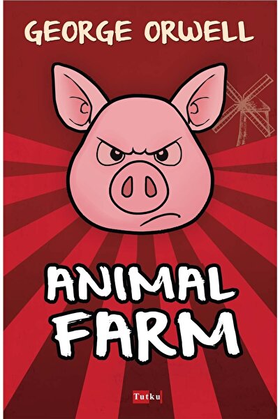 Tutku Yayınevi Animal Farm - George Orwell - Ingilizce Hikaye Roman, English ...
