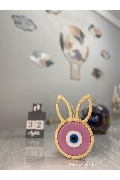 Maison Avf Διακόσμηση τοίχου παιδικού δωματίου με μοτίβο Rabbit Evil Eye - M101