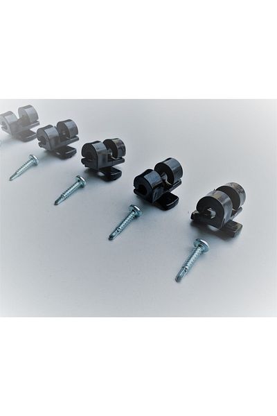 Nodes Kale & Mesh Hook - Professional - Black - 10 Pieces