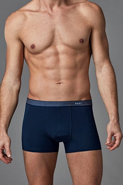 Muraty Men's Dagi 3-pack Combed Cotton Compact Plain Boxer