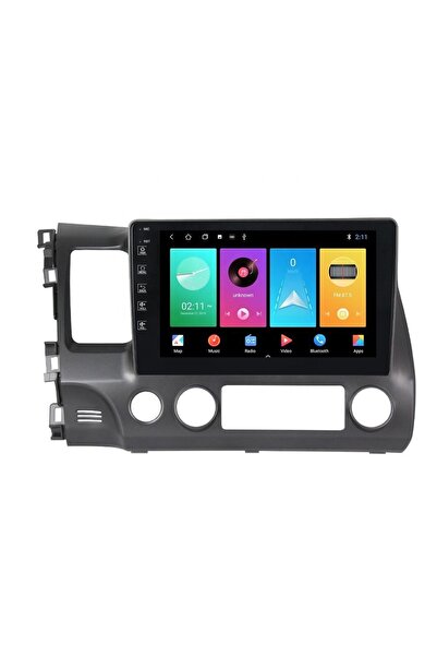 NAKAMICHI Honda Cıvıc | 2007-2011 | 2+32gb | Uyumlu Androıd Multimedya Naviga...