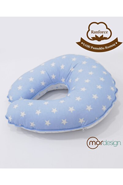 mordesign Double Sided Breastfeeding Pillow / Baby Support Cushion Kç. Star P...