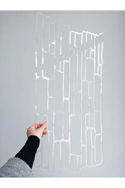 Piktura Tuğla Stencil Şablon Kalın Malzeme Rölyef Pasta Dekoratif Sıva Ve Sat...