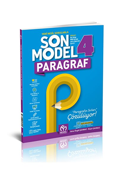 Model Eğitim Yayınları 4. Sınıf Son Model Paragraf Soru Bankası + Kurumsal De...