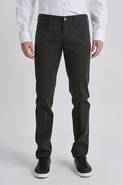 Versace Versus Normal Waist Men's Fabric Trousers