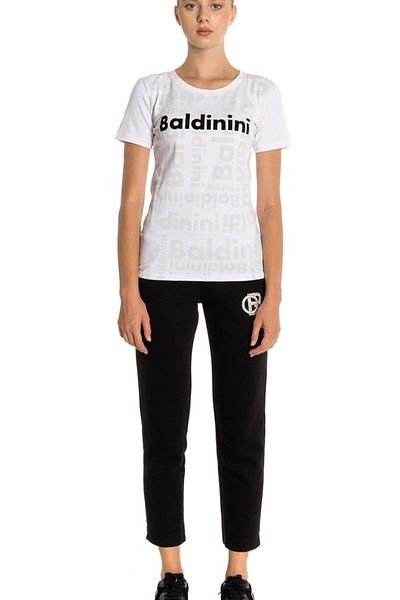 Baldinini Crew Neck Women's Logo T-shirt