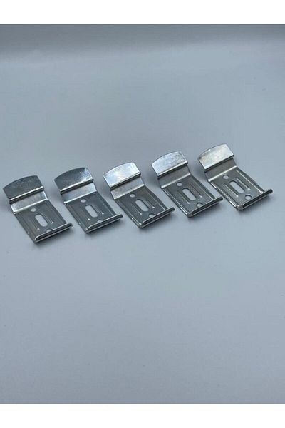 GÖZDE PERDE Roller Blind and Zebra Blind Mounting Apparatus Metal Leg (Narrow Case 3.5 Cm) 15 Pieces