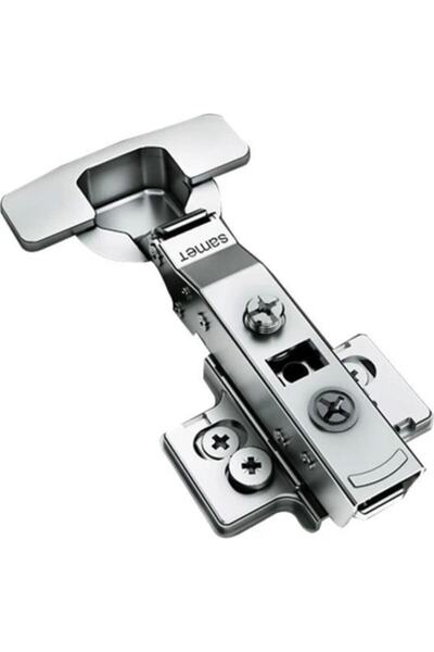 SAMET Master Dolap Kapak Menteşesi Pistonlu 1 Çift Düz