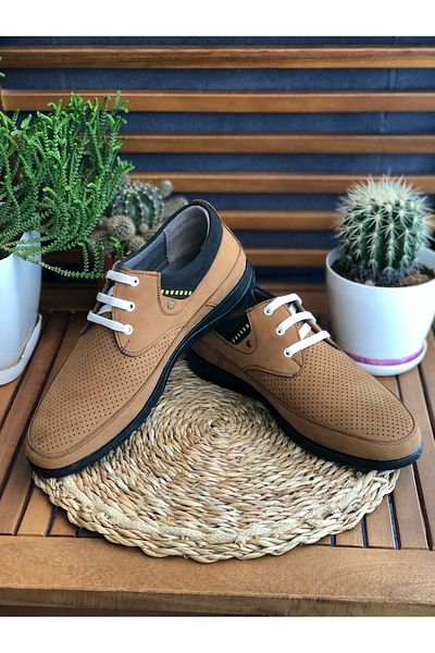 Skoonpa Daily Genuine Leather Nubuck Adult Handmade Men's Shoes