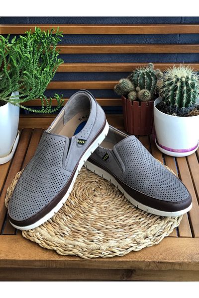 Skoonpa Casual Genuine Leather Casual Adult Black Handmade Men's Shoes