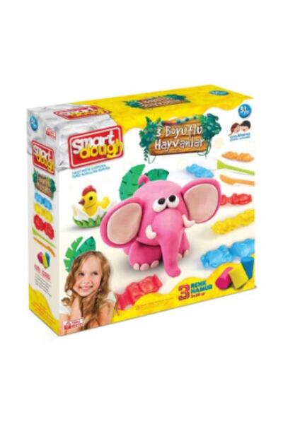 Play Dough لعب العجين حيوانات ثلاثية الأبعاد