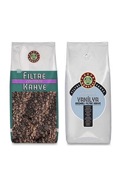 Kahve Dünyası Core Filter Coffee 1 Kg And Vanilla Flavored Core Coffee 1 Kg Opportunity Package