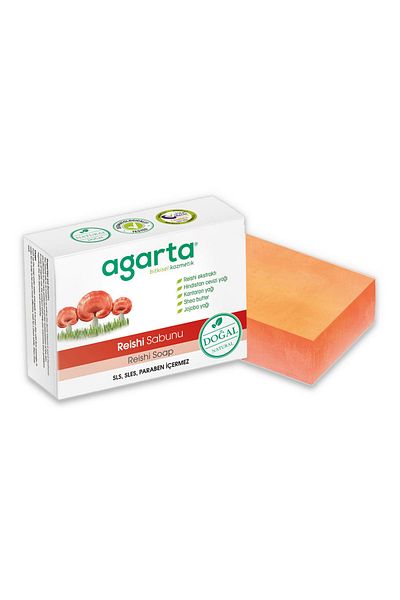 Agarta Reishi Soap Natural 150 Gr 3 Pieces
