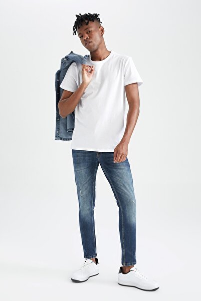 DeFacto Супер облягаючі джинси з вузькою талією та розрізами