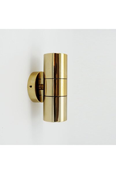 Sunlight Çift Yönlü Iç Ve Dış Mekan Duvar Aplik Gold-altın Led Ampul Dahil