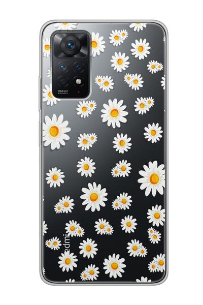 Spoyi حافظة هاتف شفافة بتصميم ديزي كامل لهاتف Xiaomi Redmi Note 11 Pro