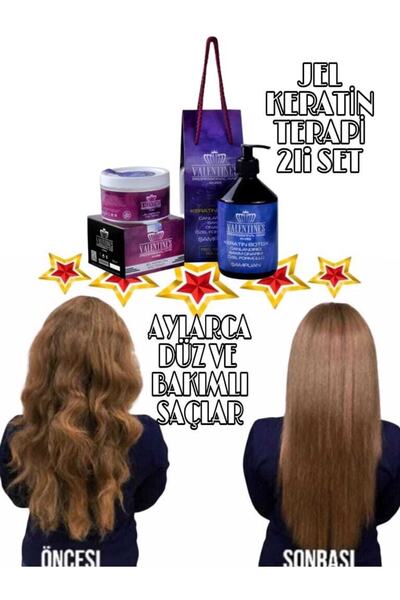 VALENTINES PROFESSIONAL Brezilya Fönü / Yoğun Bakım Jel Keratin Terapi & Kera...
