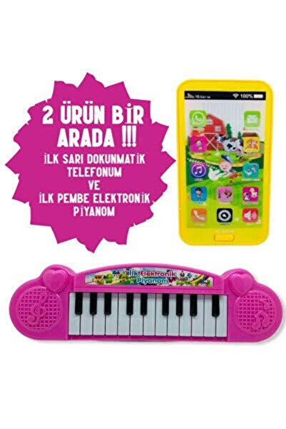 berattoys Cep Telefonu Türkçe Müzikli Hayvan Sesli Dokunmatik Ve Piyano