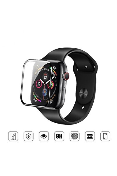 Activist Apple Watch 2 3 4 5 6 7 44 Mm 5d Kırılmaz Cam Tam Ekran Koruma