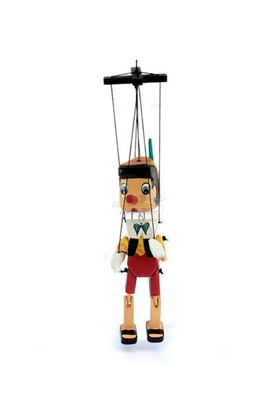 Dünyadan Hediyeler Wooden Pinocchio Puppet Small Size 20 cm