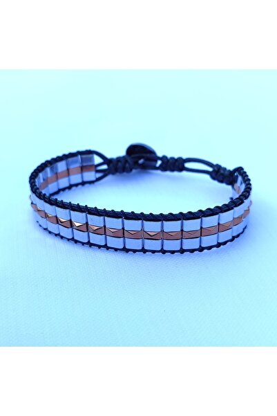 Clays Jewellery Doğal Hematit Taşı Bileklik