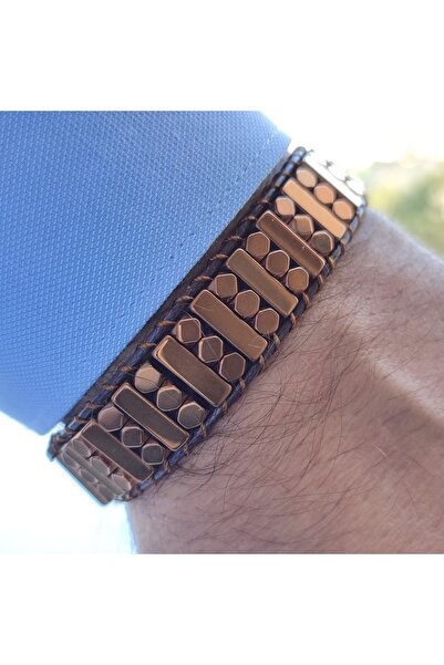 Clays Jewellery Rose Hematit Taşı Bileklik